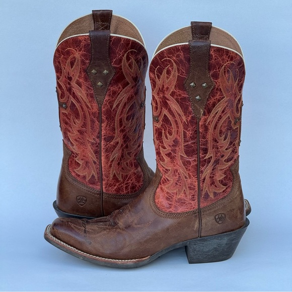 Ariat Cowgirl Boots Women's 8.5B - Picture 11 of 12